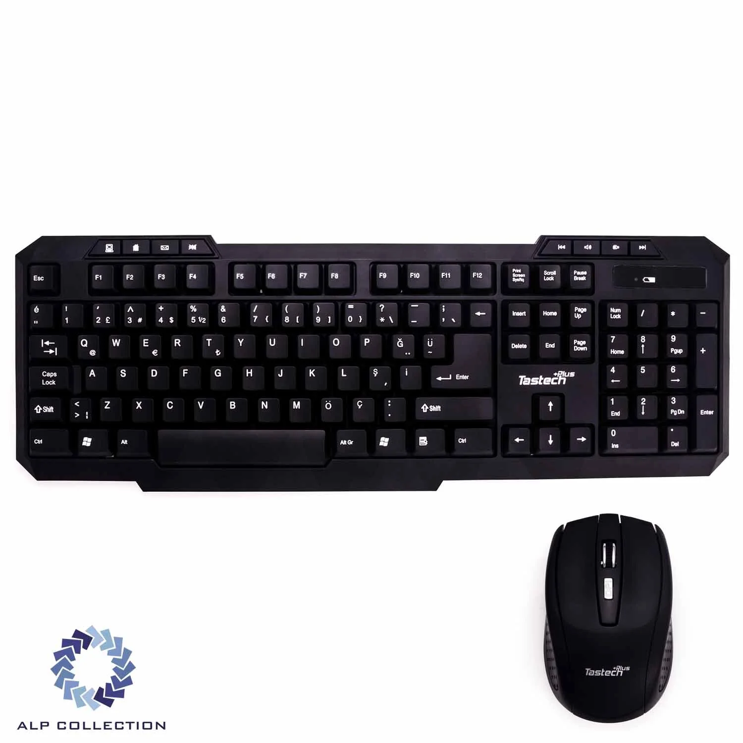 Logitech MK235 Kablosuz Klavye Mouse Seti, Tam Boyutlu Klavye, Sağ ve Sol Elle Kullanıma Uygun Optik İzlemeli Mouse, Sıvı Dökülmesine Dayanıklı, Türkçe Q Klavye, Siyah